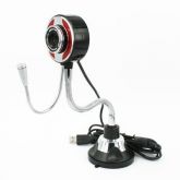 Webcam flexível 5.0 Megapixel USB com microfone
